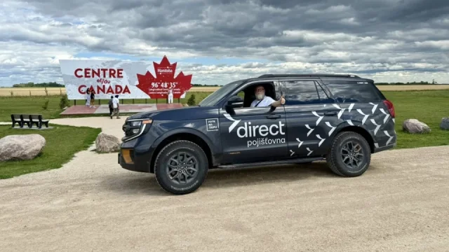 Itinerář Fotra na tripu 10, pátý díl: Pepa našel továrnu na české pětikoruny a střed Kanady