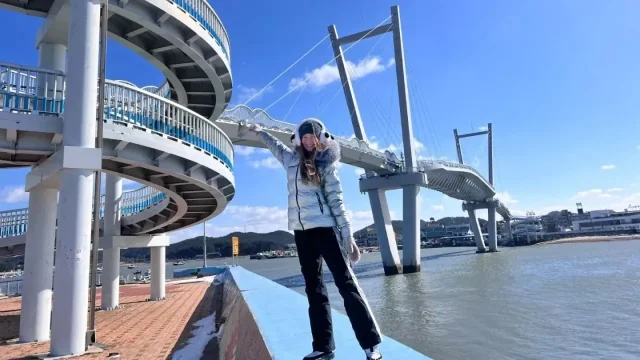 Korejci jsou známí svou originální architekturou a Krabí most je toho skvělým důkazem