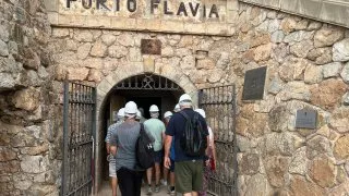 Dacia Bigster, trip Itálie, Porto Flavia