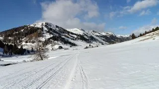 Běžkování v Alpách