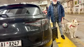 Fotr ve Finsku, trajekt