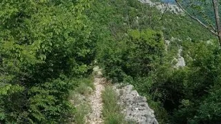 Istrie na horském kole