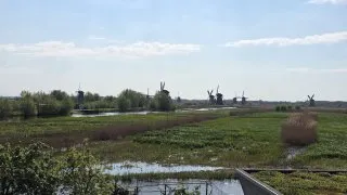 Větrné mlýny v Kinderdijk