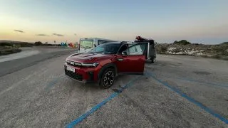 Dacia Bigster, trip Itálie, cesta