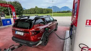 Dacia Bigster, trip Itálie, cesta