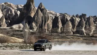 Kappadokie, Turecko, Toyota Hilux GR Sport II