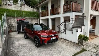 Dacia Bigster, trip Itálie, cesta