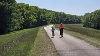 Žitný ostrov, Meder - Komárno na kole