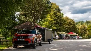 Dacia Bigster, trip Itálie, cesta