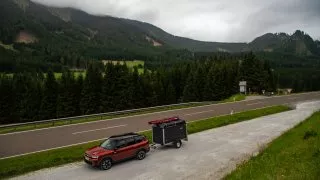 Dacia Bigster, trip Itálie, cesta