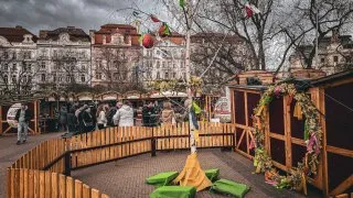 Velikonoční trhy Praha Náměstí Míru