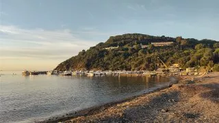 Elba s obytným autem