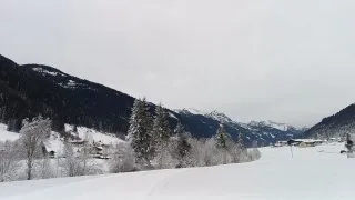 Běžkování v Alpách