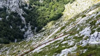 Vrchol Sveti Jure v Chorvatsku