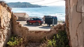 Dacia Bigster, trip Itálie 2025, Punta Trettu