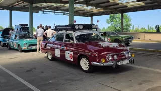 Galerie: S Tatrou 603 jsme během 1. dne dorazili do města Kecskemét. Problémem byla jen D1