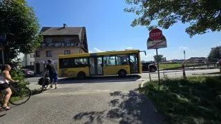Nowy Targ–Czorsztynzské jezero cyklostezka brusle
