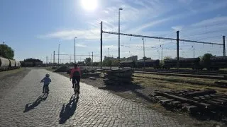 Žitný ostrov, Meder - Komárno na kole