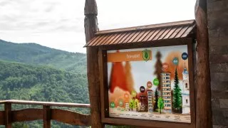 Trip Muránska planina, Litterra a rozhledna