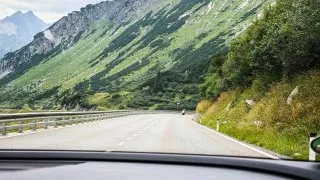 Průsmyk Arlberg - Závod Paříž-Vídeň