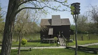 Žitný ostrov, vodní mlýny na kole