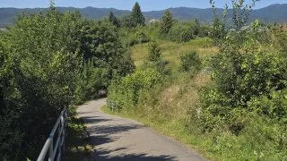 Czorsztýnské jezero inline brusle