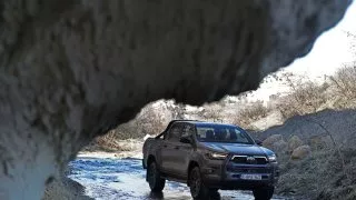 Kappadokie, Turecko, Toyota Hilux GR Sport II