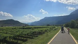 EuroVelo 7, Adige, inline