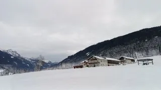 Běžkování v Alpách