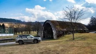 Subaru trip, Baťa, zlín