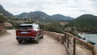 Dacia Bigster, trip Itálie, Porto Flavia