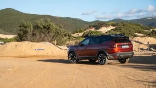 Dacia Bigster, trip Itálie 2025, Dune di Piscinas