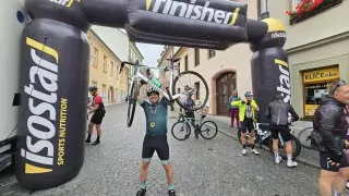 Škoda 130 let, Prachatice - Krumlov na kole