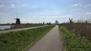 Větrné mlýny v Kinderdijk
