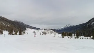 Běžkování v Alpách