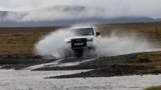 Toyota Land Cruiser na Islandu
