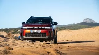 Dacia Bigster, trip Itálie 2025, Dune di Piscinas