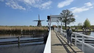 Větrné mlýny v Kinderdijk