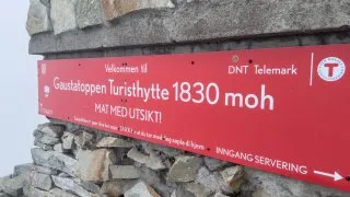 Trip Norsko 2026, Gaustatoppen