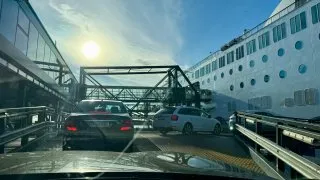 Fotr ve Finsku, trajekt