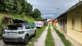 Trip Muránska planina, cesta