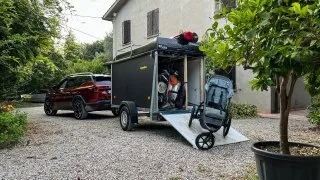 Dacia Bigster, trip Itálie, cesta