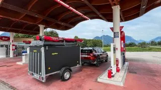 Dacia Bigster, trip Itálie, cesta