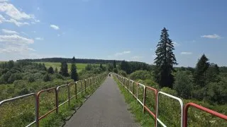 Nowy Targ-Trstená cyklostezka inline brusle