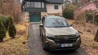 Subaru trip, Baťa, cesta