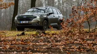 Subaru trip, Baťa, cesta