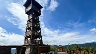 Trip Muránska planina, Litterra a rozhledna