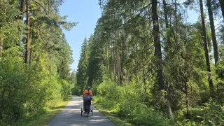 Nowy Targ-Trstená cyklostezka inline brusle