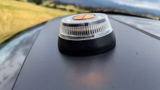 Španělsko, test majáku V16