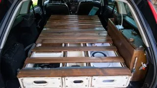 Ford Mondeo camping box